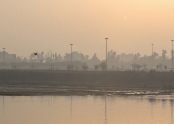 كان الطقس في مدينتين من الأحواز في حالة حمراء