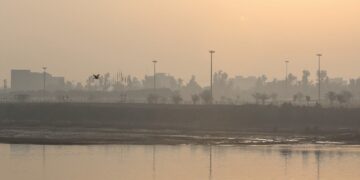 كان الطقس في مدينتين من الأحواز في حالة حمراء