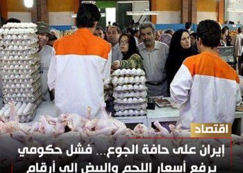 إيران على شفير المجاعة… أسعار اللحم والبيض تكشف انهيارًا اقتصاديًا وحكومة غائبة تمامًا